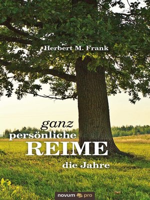 cover image of ganz persönliche REIME